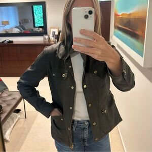 J. Crew Dark Green Utility Jacket